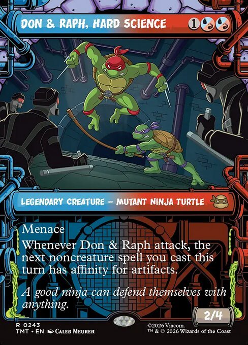 Don & Raph, Hard Science MTG Karte kaufen - Teenage Mutant Ninja Turtles - Englisch - TcG Love