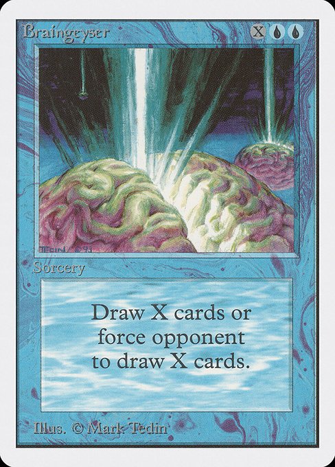 Braingeyser MTG Karte kaufen - Unlimited Edition - Englisch - TcG Love