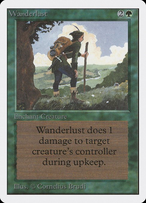 Wanderlust MTG Karte kaufen - Unlimited Edition - Englisch - TcG Love