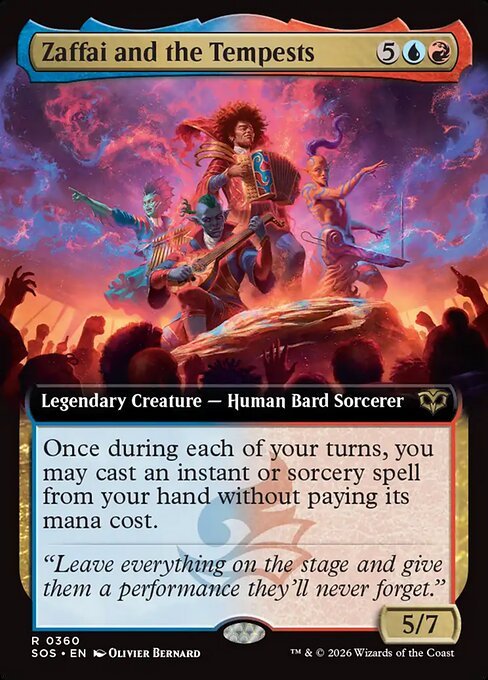 Zaffai and the Tempests MTG Karte kaufen - Secrets of Strixhaven - Englisch - TcG Love