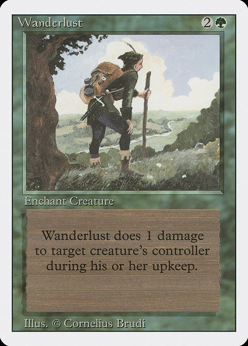 Wanderlust MTG Karte kaufen - Revised Edition - Englisch - TcG Love