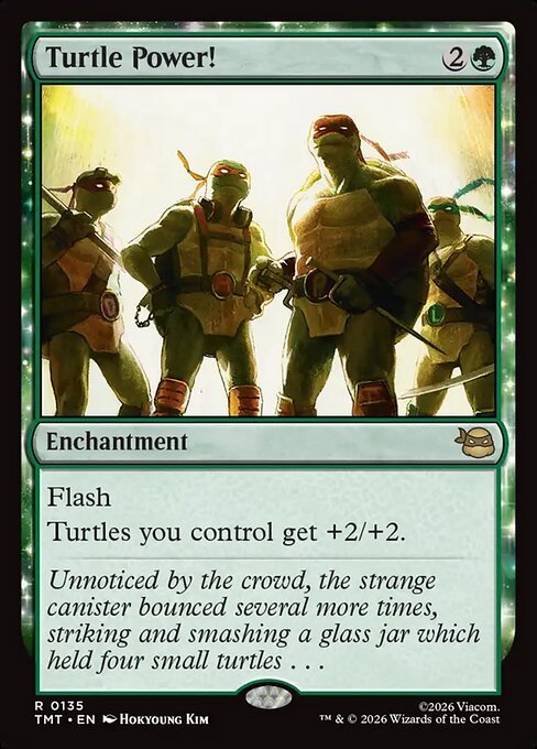 Turtle Power! MTG Karte kaufen - Teenage Mutant Ninja Turtles - Englisch - TcG Love