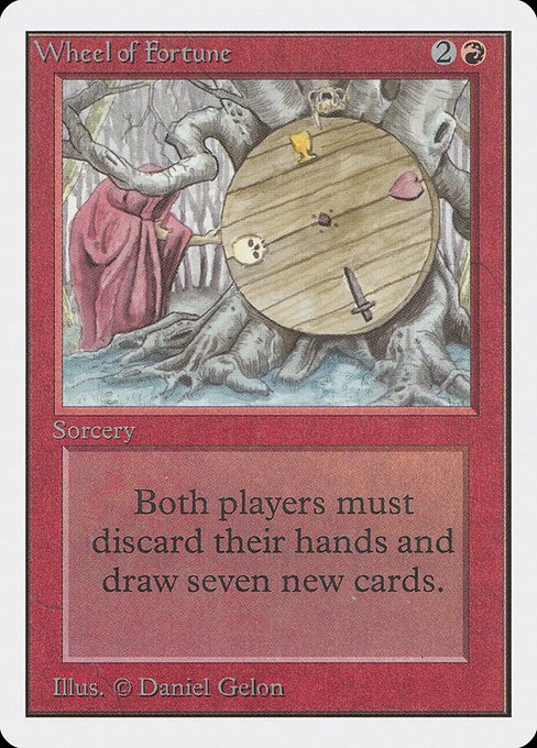 Wheel of Fortune MTG Karte kaufen - Unlimited Edition - Englisch - TcG Love