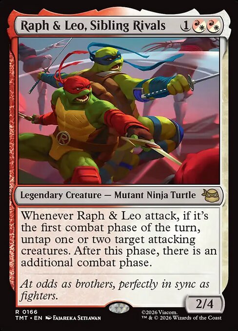 Raph & Leo, Sibling Rivals MTG Karte kaufen - Teenage Mutant Ninja Turtles - Englisch - TcG Love