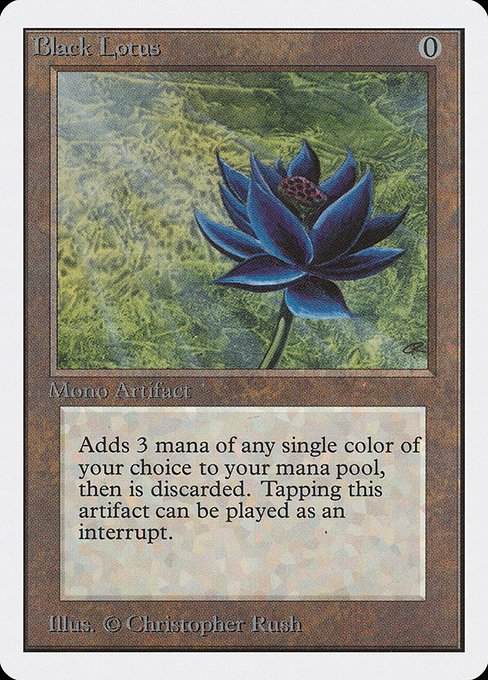 Black Lotus MTG Karte kaufen - Unlimited Edition - Englisch - TcG Love