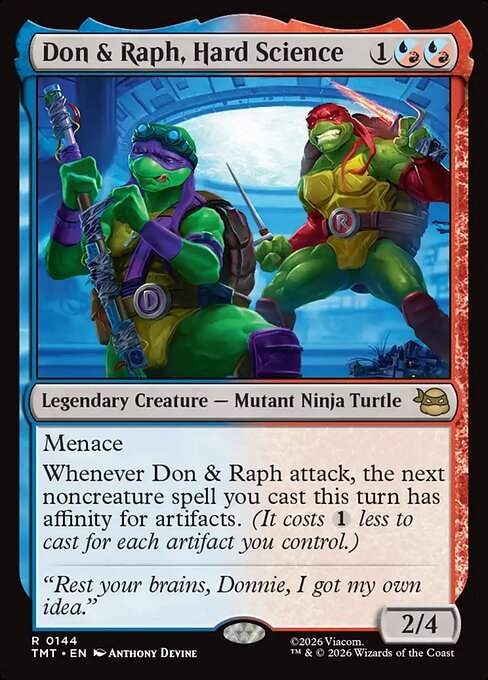 Don & Raph, Hard Science MTG Karte kaufen - Teenage Mutant Ninja Turtles - Englisch - TcG Love
