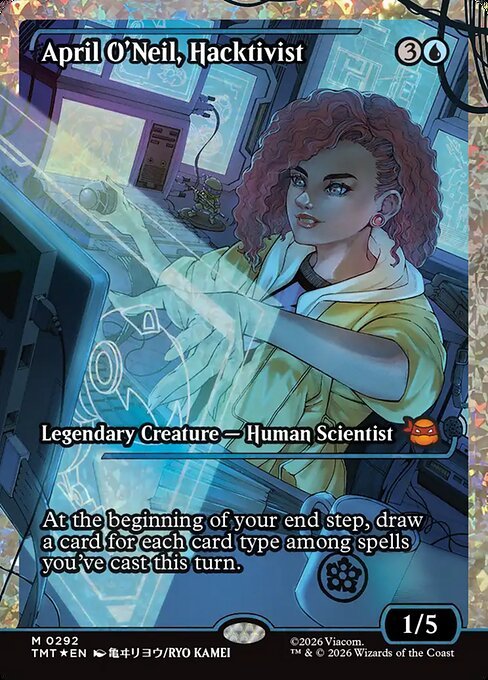 April O'Neil, Hacktivist MTG Karte kaufen - Teenage Mutant Ninja Turtles - Englisch - TcG Love