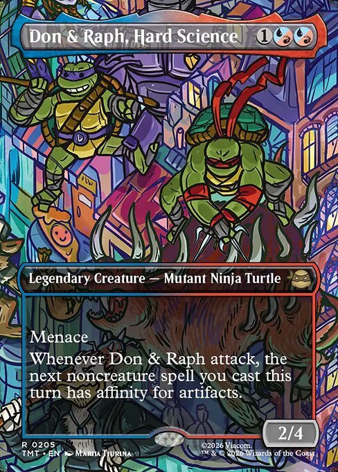 Don & Raph, Hard Science MTG Karte kaufen - Teenage Mutant Ninja Turtles - Englisch - TcG Love