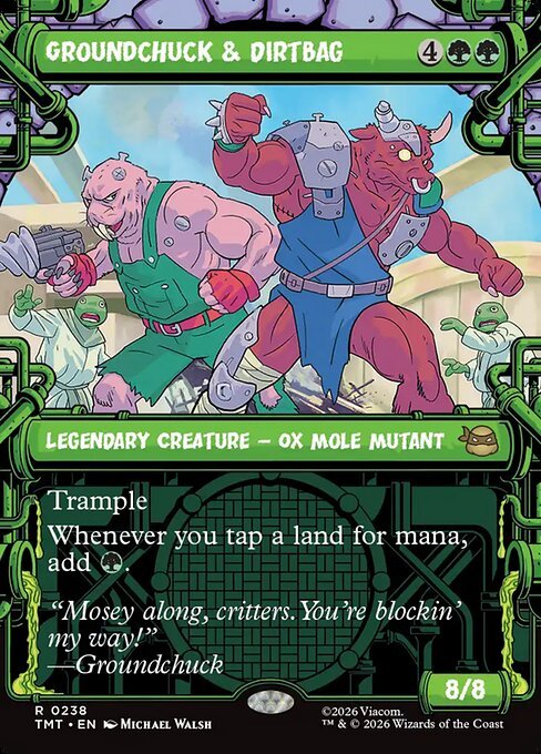 Groundchuck & Dirtbag MTG Karte kaufen - Teenage Mutant Ninja Turtles - Englisch - TcG Love