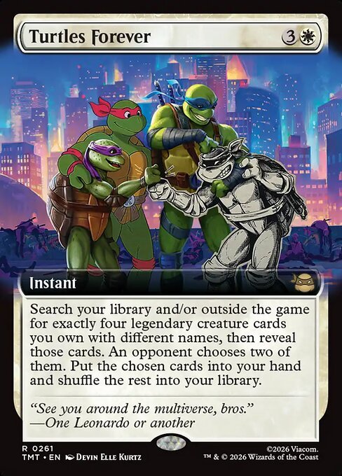 Turtles Forever MTG Karte kaufen - Teenage Mutant Ninja Turtles - Englisch - TcG Love