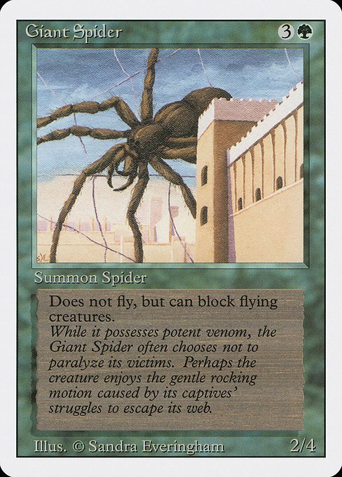 Giant Spider MTG Karte kaufen - Revised Edition - Englisch - TcG Love