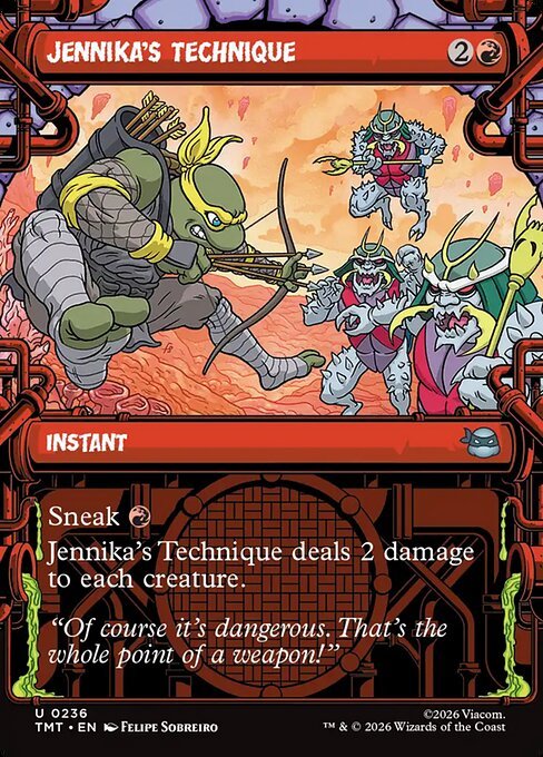 Jennika's Technique MTG Karte kaufen - Teenage Mutant Ninja Turtles - Englisch - TcG Love
