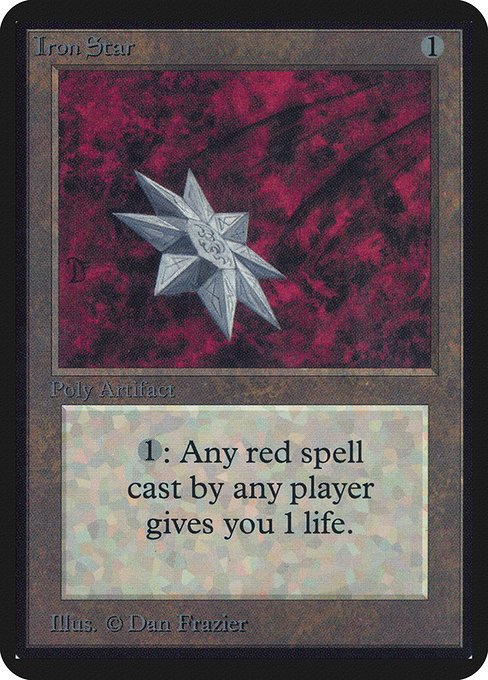 Iron Star MTG Karte kaufen - Limited Edition Alpha - Englisch - TcG Love