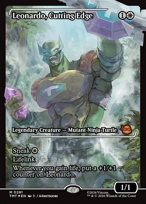 Leonardo, Cutting Edge MTG Karte kaufen - Teenage Mutant Ninja Turtles - Englisch - TcG Love