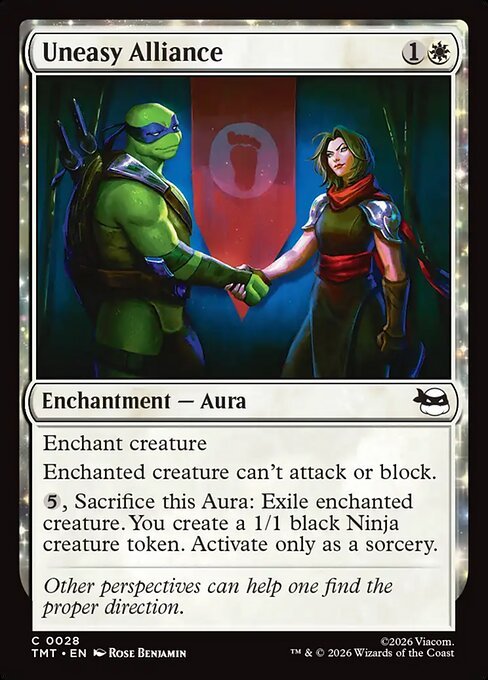 Uneasy Alliance MTG Karte kaufen - Teenage Mutant Ninja Turtles - Englisch - TcG Love