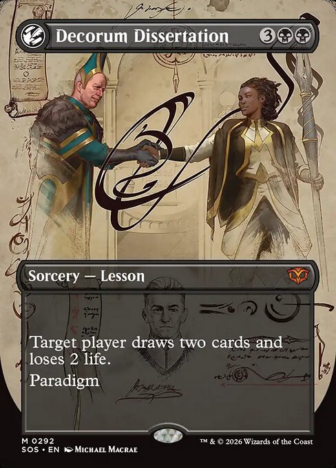 Decorum Dissertation MTG Karte kaufen - Secrets of Strixhaven - Englisch - TcG Love