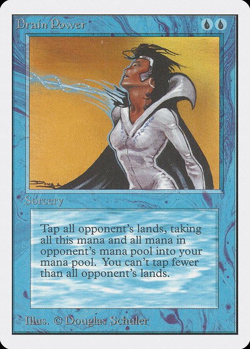 Drain Power MTG Karte kaufen - Unlimited Edition - Englisch - TcG Love