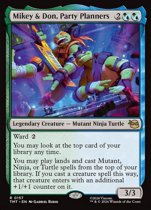Mikey & Don, Party Planners MTG Karte kaufen - Teenage Mutant Ninja Turtles - Englisch - TcG Love
