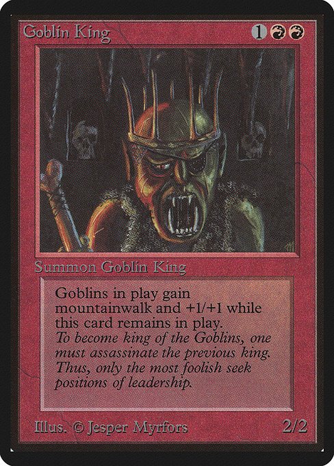 Goblin King MTG Karte kaufen - Limited Edition Beta - Englisch - TcG Love