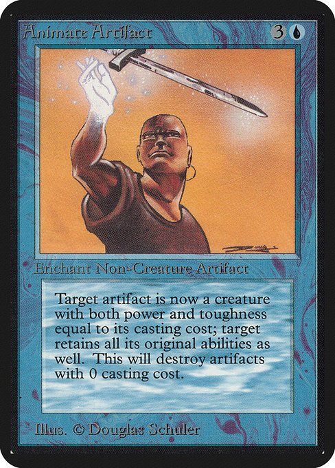 Animate Artifact MTG Karte kaufen - Limited Edition Alpha - Englisch - TcG Love