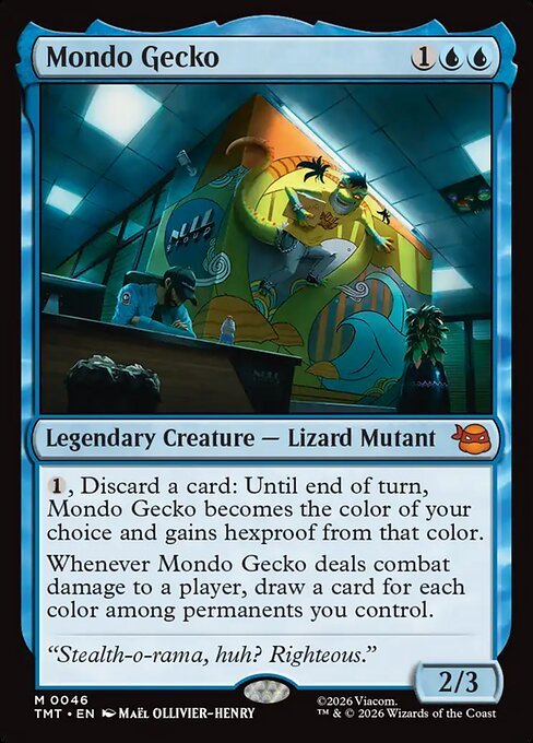 Mondo Gecko MTG Karte kaufen - Teenage Mutant Ninja Turtles - Englisch - TcG Love
