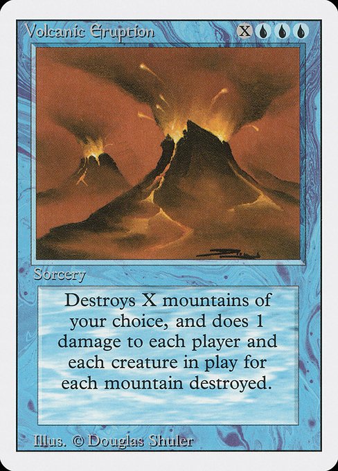 Volcanic Eruption MTG Karte kaufen - Revised Edition - Englisch - TcG Love