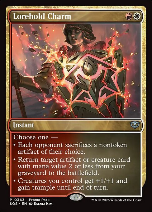 Lorehold Charm MTG Karte kaufen - Secrets of Strixhaven - Englisch - TcG Love