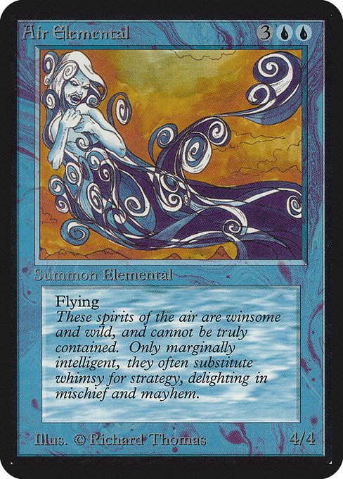 Air Elemental MTG Karte kaufen - Limited Edition Alpha - Englisch - TcG Love