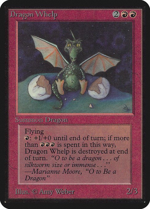Dragon Whelp MTG Karte kaufen - Limited Edition Alpha - Englisch - TcG Love