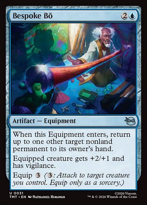 Bespoke Bō MTG Karte kaufen - Teenage Mutant Ninja Turtles - Englisch - TcG Love