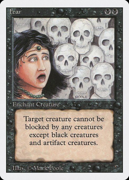 Fear MTG Karte kaufen - Revised Edition - Englisch - TcG Love