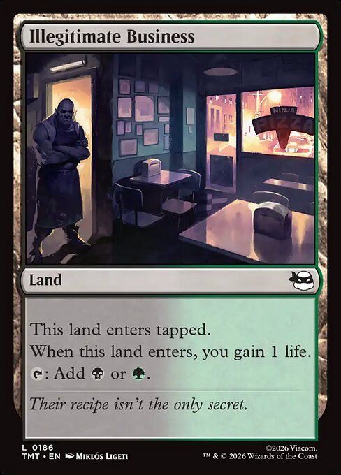 Illegitimate Business MTG Karte kaufen - Teenage Mutant Ninja Turtles - Englisch - TcG Love