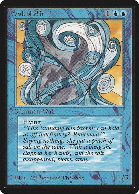 Wall of Air MTG Karte kaufen - Limited Edition Beta - Englisch - TcG Love