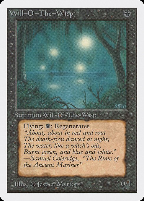 Will-o'-the-Wisp MTG Karte kaufen - Unlimited Edition - Englisch - TcG Love