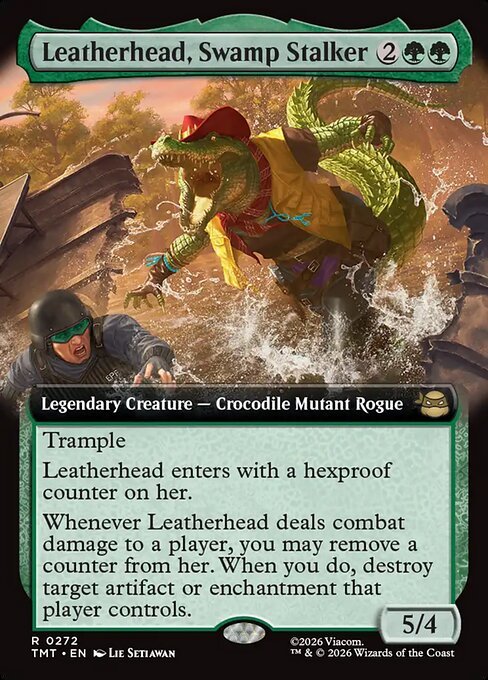 Leatherhead, Swamp Stalker MTG Karte kaufen - Teenage Mutant Ninja Turtles - Englisch - TcG Love