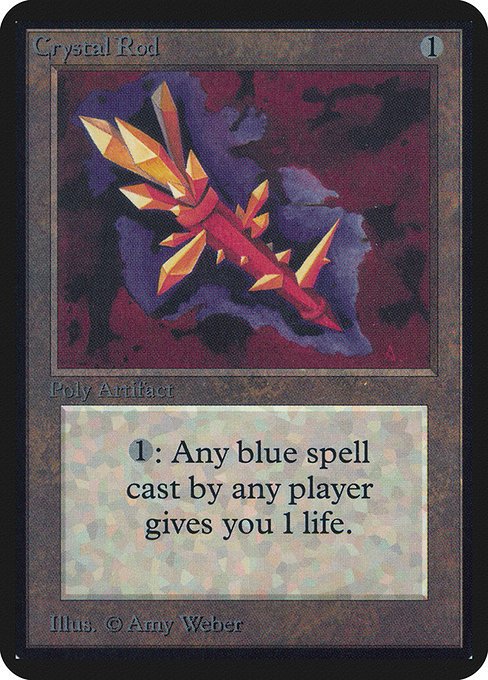 Crystal Rod MTG Karte kaufen - Limited Edition Alpha - Englisch - TcG Love
