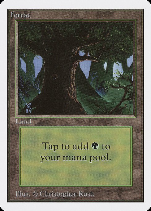 Forest MTG Karte kaufen - Unlimited Edition - Englisch - TcG Love
