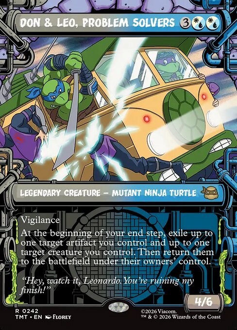 Don & Leo, Problem Solvers MTG Karte kaufen - Teenage Mutant Ninja Turtles - Englisch - TcG Love