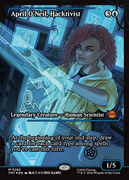 April O'Neil, Hacktivist MTG Karte kaufen - Teenage Mutant Ninja Turtles - Englisch - TcG Love
