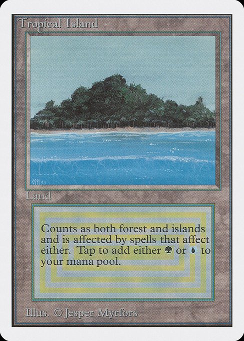 Tropical Island MTG Karte kaufen - Unlimited Edition - Englisch - TcG Love