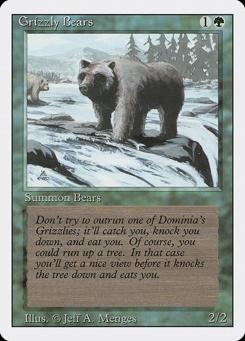 Grizzly Bears MTG Karte kaufen - Revised Edition - Englisch - TcG Love