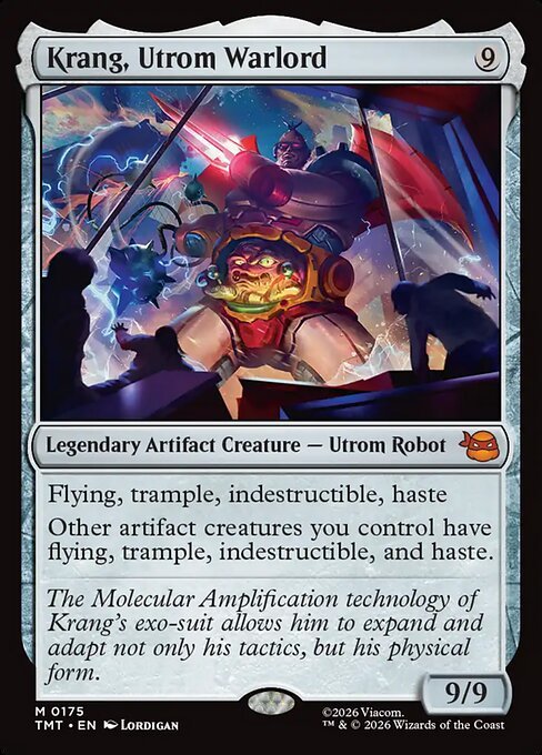 Krang, Utrom Warlord MTG Karte kaufen - Teenage Mutant Ninja Turtles - Englisch - TcG Love