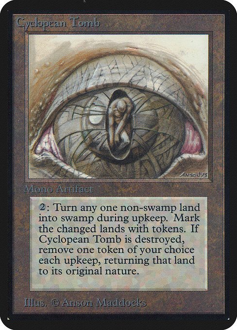 Cyclopean Tomb MTG Karte kaufen - Limited Edition Alpha - Englisch - TcG Love