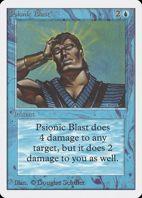 Psionic Blast MTG Karte kaufen - Unlimited Edition - Englisch - TcG Love