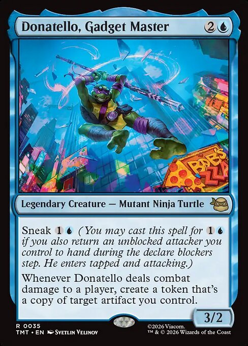 Donatello, Gadget Master MTG Karte kaufen - Teenage Mutant Ninja Turtles - Englisch - TcG Love