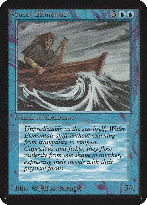 Water Elemental MTG Karte kaufen - Limited Edition Alpha - Englisch - TcG Love