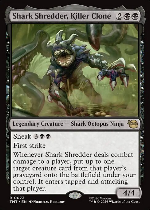 Shark Shredder, Killer Clone MTG Karte kaufen - Teenage Mutant Ninja Turtles - Englisch - TcG Love