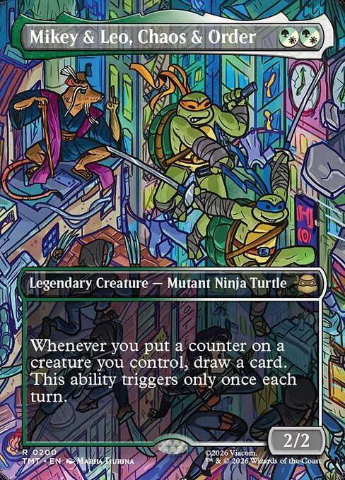 Mikey & Leo, Chaos & Order MTG Karte kaufen - Teenage Mutant Ninja Turtles - Englisch - TcG Love