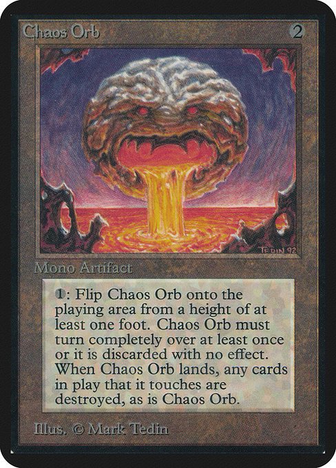 Chaos Orb MTG Karte kaufen - Limited Edition Alpha - Englisch - TcG Love
