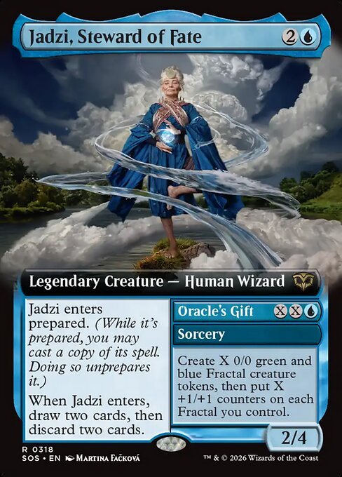 Jadzi, Steward of Fate // Oracle's Gift MTG Karte kaufen - Secrets of Strixhaven - Englisch - TcG Love